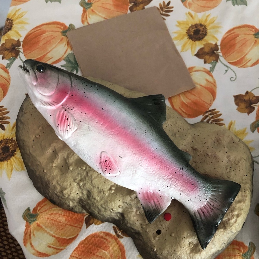 Talking fish decor